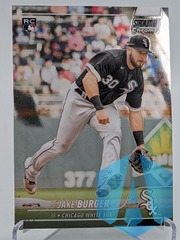 2022 Topps Stadium Club Chrome Jake Burger #157 RC White Sox